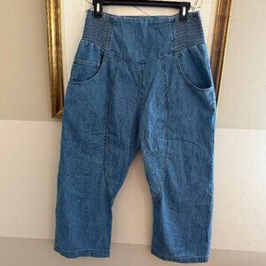 NWOT We the Free Lunar Crop Harem Jeans size XS